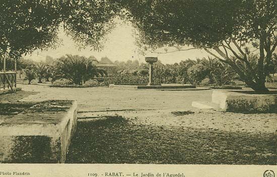 L'Agdal — carte postale de Rabat