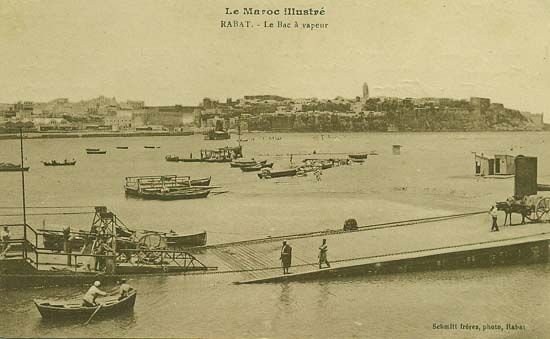 Les Bateaux, Rabat — cliché 1