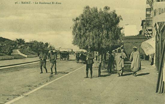 Le Boulevard El Alou, Rabat — cliché 2