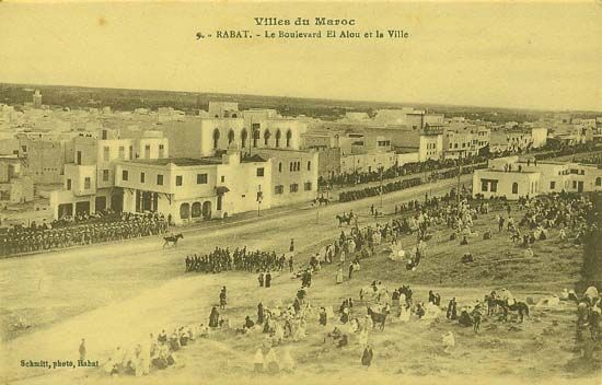 Le Boulevard El Alou, Rabat — cliché 8