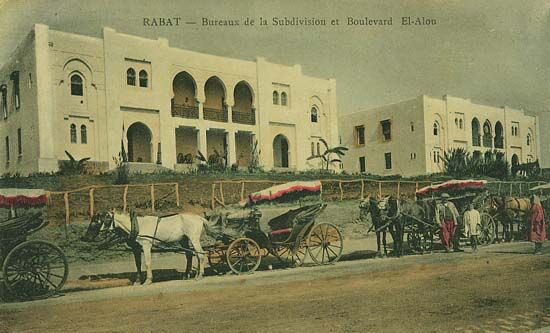 Le Boulevard El Alou, Rabat — cliché 9