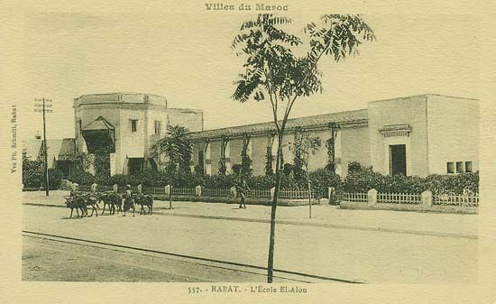 Le Boulevard El Alou, Rabat — cliché 11