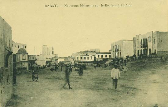 Le Boulevard El Alou, Rabat — cliché 16