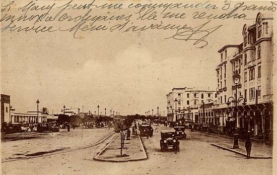 Le Boulevard Galiéni, Rabat — cliché 2