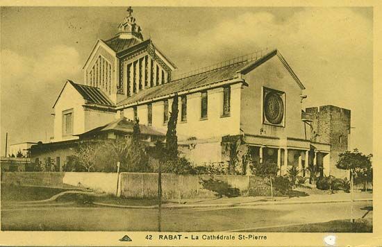 La Cathédrale — carte postale de Rabat