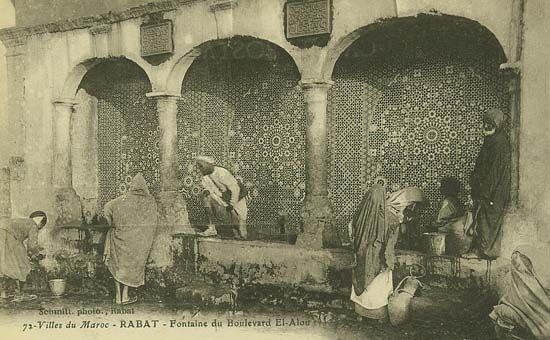 Divers — carte postale de Rabat