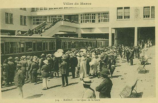 La Gare, Rabat — cliché 3