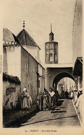 La rue Fatah, Rabat — cliché 3