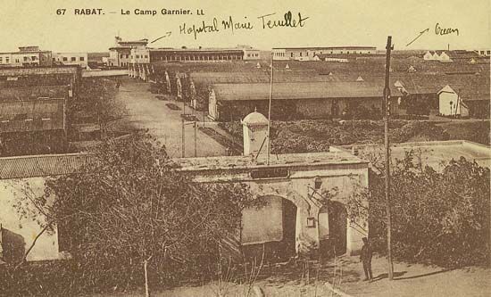 Le camp Garnier, Rabat — cliché 2