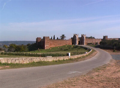 Le Chellah — carte postale de Rabat