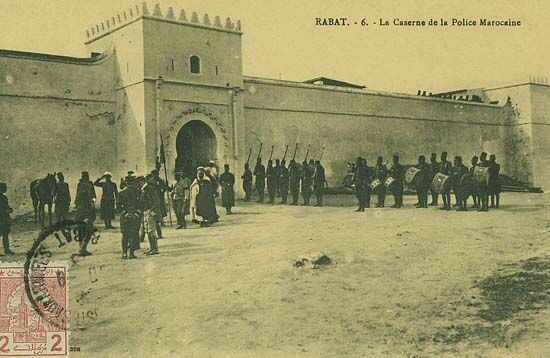 Le côté militaire, Rabat — cliché 2