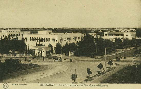 Le côté militaire, Rabat — cliché 3