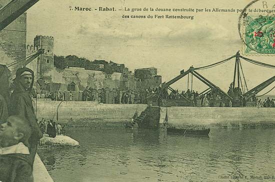 Le Fort — carte postale de Rabat