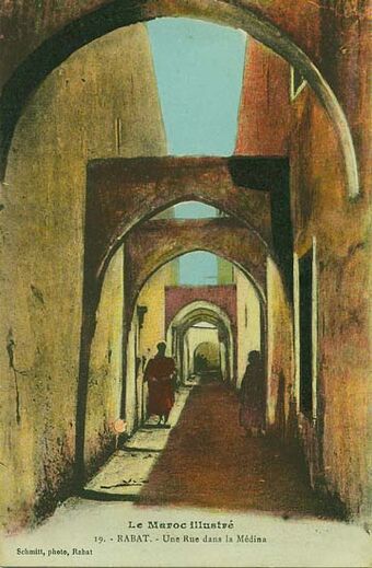 Les rues, Rabat — cliché 6