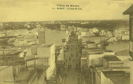 Les rues, Rabat — cliché 7