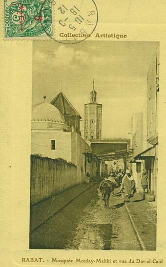 Les Mosquées — carte postale de Rabat