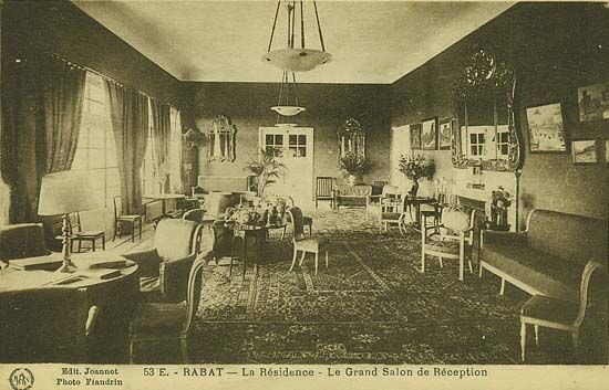 La Résidence — carte postale de Rabat