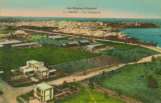 Les vues aériennes, Rabat — cliché 7