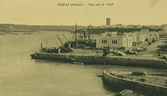 Les vues du port, Rabat — cliché 2