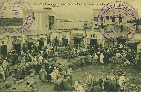 Les vues générales — carte postale de Rabat