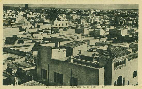 Les vues générales, Rabat — cliché 2