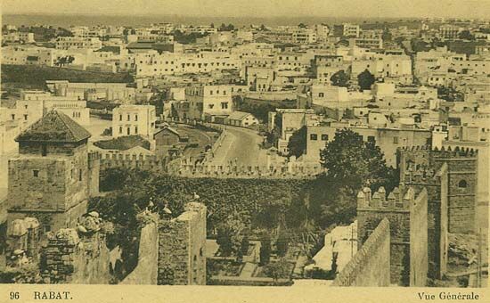 Les vues générales, Rabat — cliché 8